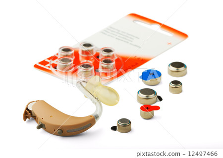hearing aid and battery hearing aid and battery 12497466