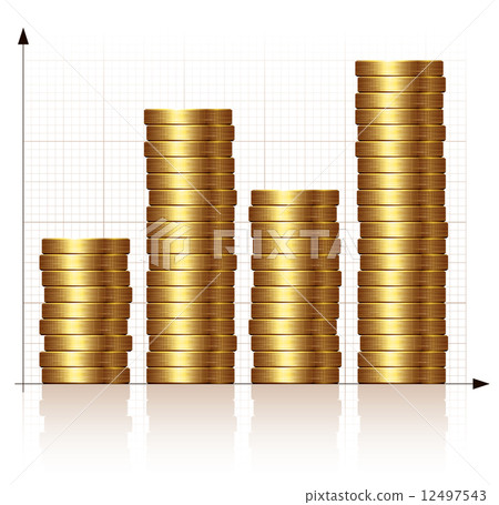 Coin graph Coin graph 12497543