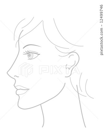 女性專業插圖 12499746