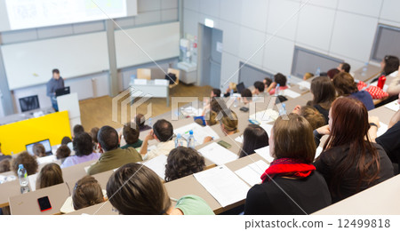 Lecture at university. Lecture at university. 12499818