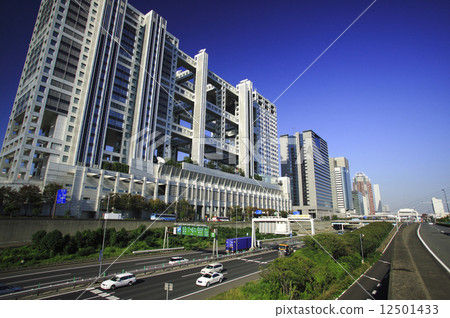 台場大廈和首都高速 12501433