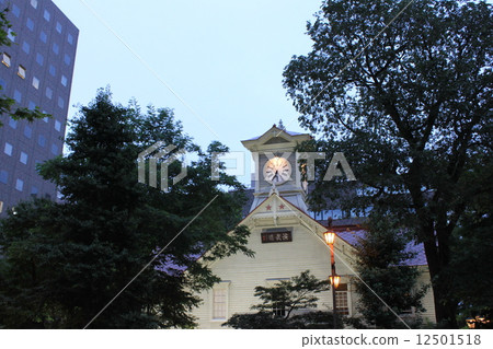 北海道在夏天 12501518