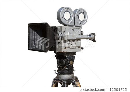 Old film movie camera Old film movie camera 12501725