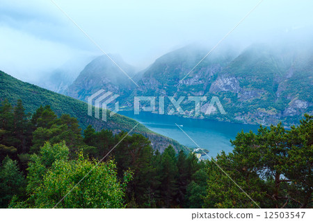 View from Stegastein Viewpoint (Aurland, Norway) View from Stegastein Viewpoint (Aurland, Norway) 12503547