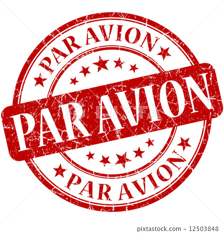 Par Avion Red stamp Par Avion Red stamp 12503848