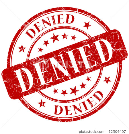 DENIED red stamp 12504407