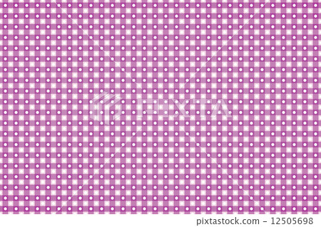 Background material Wallpaper (Check and polka dot pattern) Background material Wallpaper (Check and polka dot pattern) 12505698