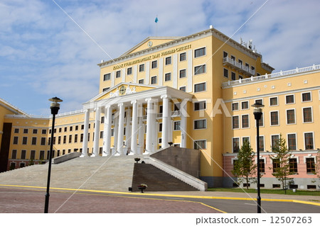 Building of the Kazakh State University of Law in Astana 12507263