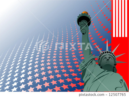 4th July   Independence day of United States of America. Poster 12507765