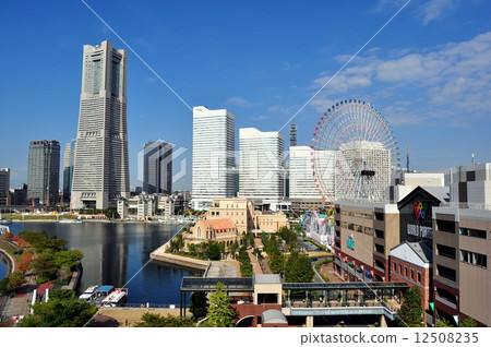 橫濱的全景 12508235