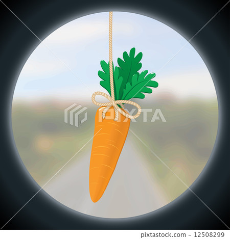 Motivation carrot shows you the way. 12508299