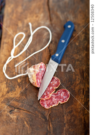 italian salame pressato pressed slicing italian salame pressato pressed slicing 12508340