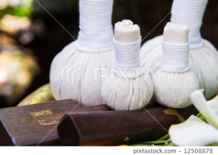 Thai traditional big and small Herbal balls 12508878