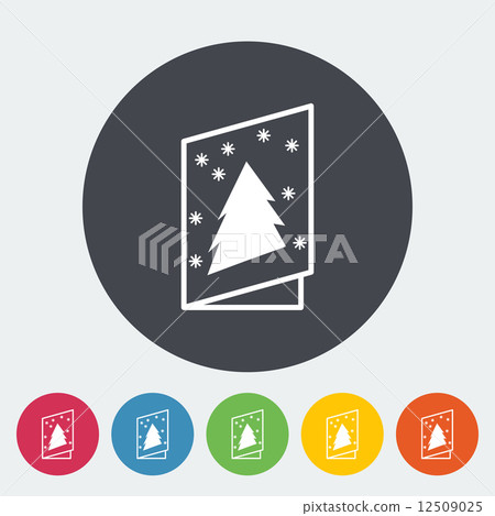 Christmas postcard 12509025