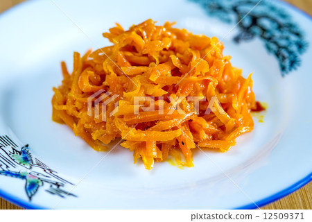 Carrot salad of Korea Carrot salad of Korea 12509371