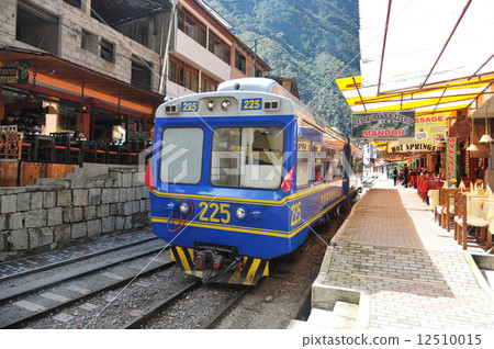 Machu Picchu village train in Peru 12510015