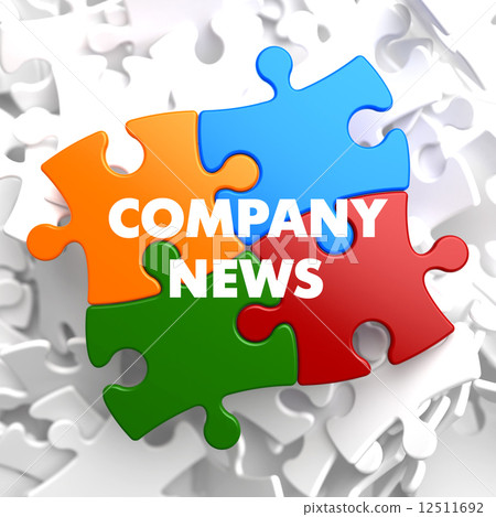 Company News on Multicolor Puzzle. 12511692