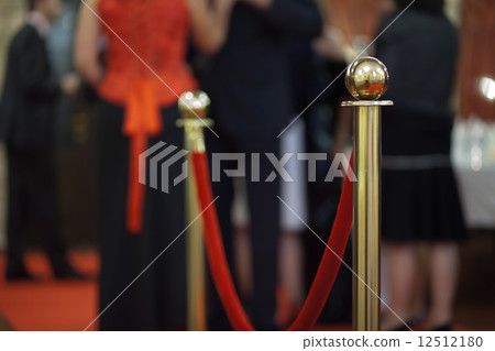 Rope barrier on award ceremony Rope barrier on award ceremony 12512180