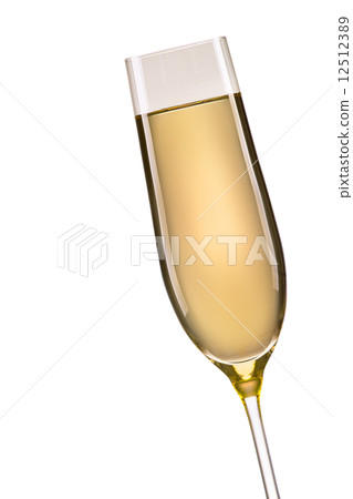 luxury glass of champagne  12512389