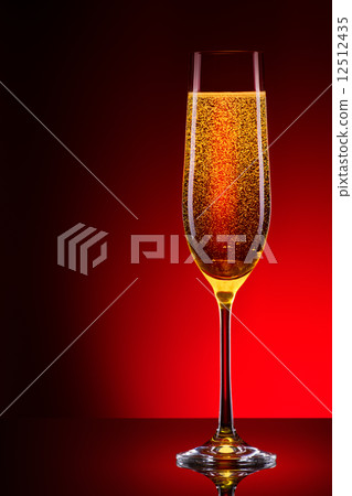 luxury glass of champagne luxury glass of champagne 12512435
