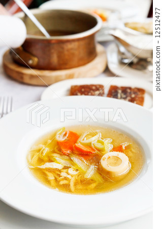 tafelspitz from boiled beef broth 12512477