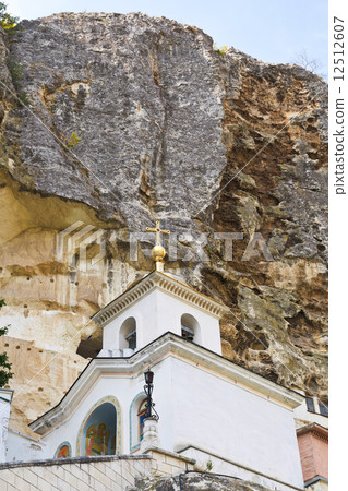 rock and Saint Uspensky Cave Monastery, Crimea 12512607