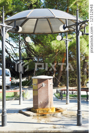 mineral water buvette in primorskiy park Yalta 12512648