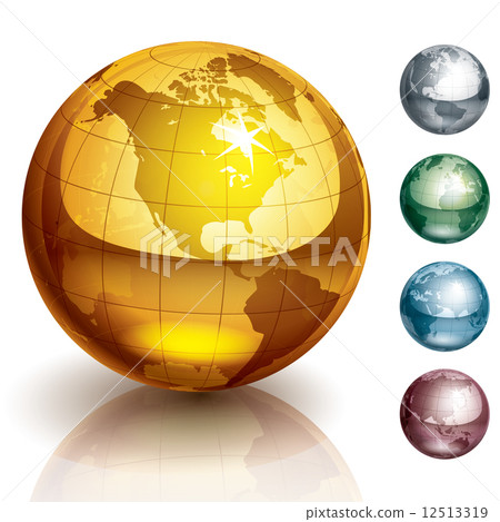 Vector globes 12513319