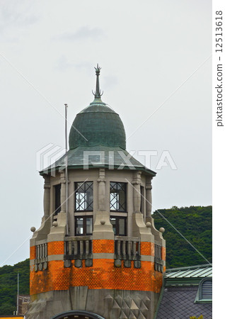 北九州市前大阪商廈(福岡縣北九州市門司港港口)的“塔屋”一部分 北九州市前大阪商廈(福岡縣北九州市門司港港口)的“塔屋”一部分 12513618