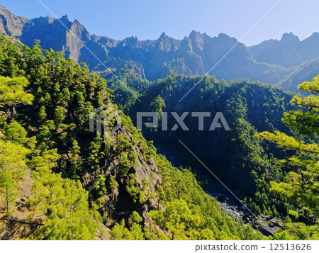 Caldera de Taburiente National Park on La Palma 12513626