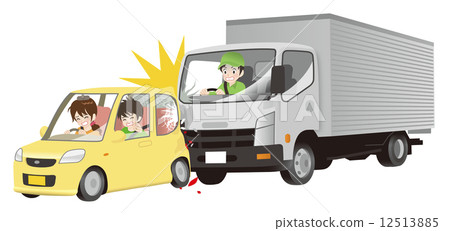 輕型卡車上的追尾事故 12513885