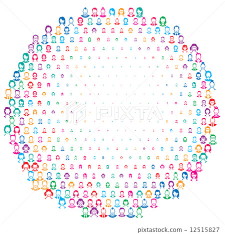 Human faces 12515827
