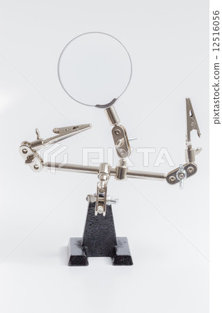 Helping hand in front of a light background and Cut 12516056