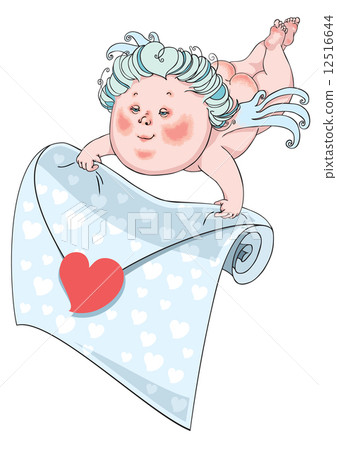 Cupid with a letter Cupid with a letter 12516644