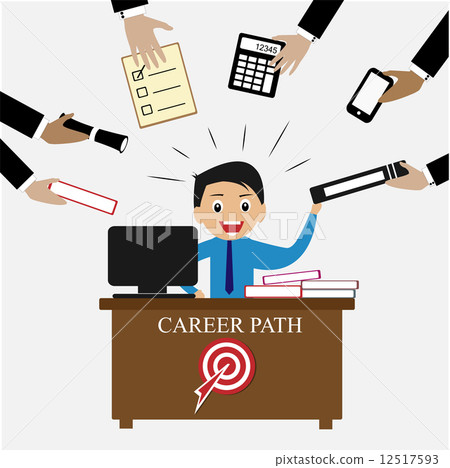 Passion for hard working of human resources concept 12517593
