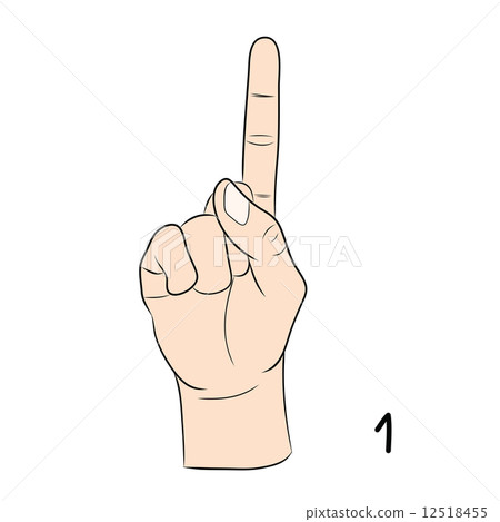 Sign language,Number 1 12518455