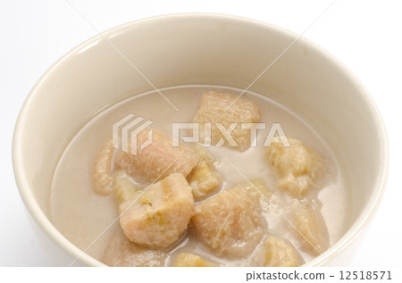 Banana in coconut milk, Thai dessert 12518571