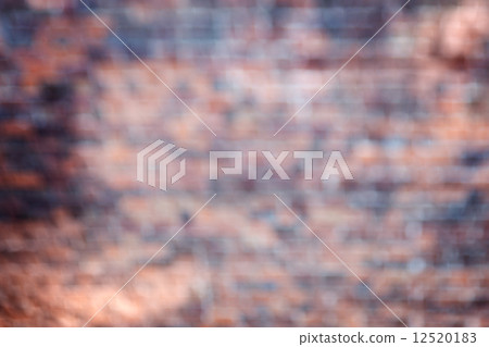 wall from bricks in bokeh( lens blurred) wall from bricks in bokeh( lens blurred) 12520183