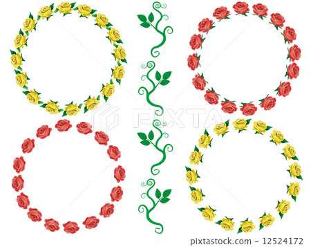 玫瑰框架，玫瑰 12524172