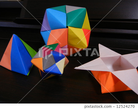Unit origami and decorative boxes 12524270