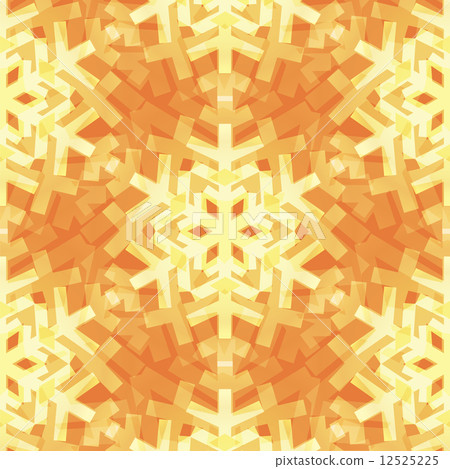 Shiny Gold Light Snowflakes Seamless Pattern for Christmas Desin Shiny Gold Light Snowflakes Seamless Pattern for Christmas Desin 12525225