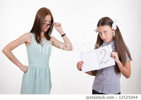 Strict teacher and student frustrated deuce 12525844