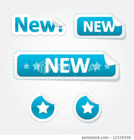 Set of New Bent Stickers and Labels Set of New Bent Stickers and Labels 12526598