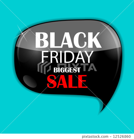 Black Friday Sale Icon Vector Illustration Black Friday Sale Icon Vector Illustration 12526860