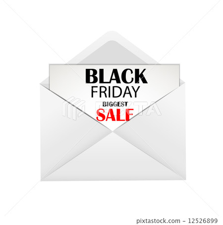 Black Friday Sale Icon Vector Illustration 12526899