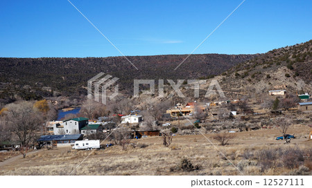 The scenic view of the Rio Grande Gorge National Park 12527111
