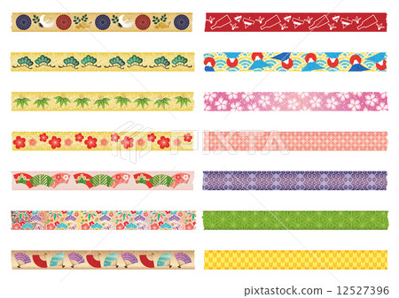 Japanese pattern New Year image Masking tape tape seal 12527396