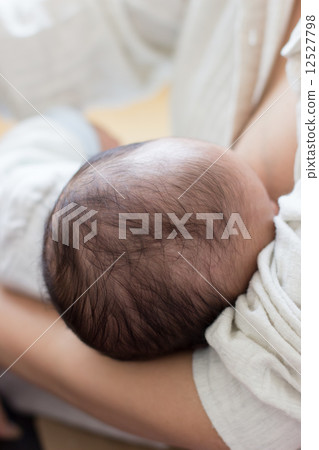Breast feeding 2 months old baby Breast feeding 2 months old baby 12527798