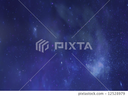 Star field in space and a nebulae 12528979