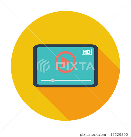 Video player icon. 12529290